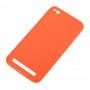 Чехол для Xiaomi Redmi 5a Silicone cover оранжевый