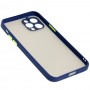 Чехол для iPhone 12 Pro LikGus Totu camera protect синий