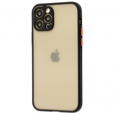 Чехол для iPhone 12 Pro LikGus Totu camera protect черный / красный