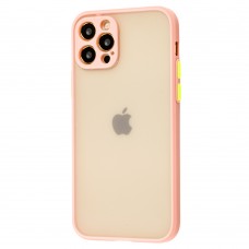Чехол для iPhone 12 Pro LikGus Totu camera protect розовый