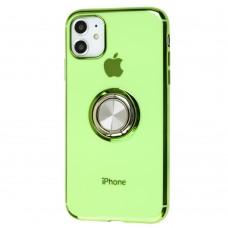 Чехол для iPhone 11 SoftRing зеленый