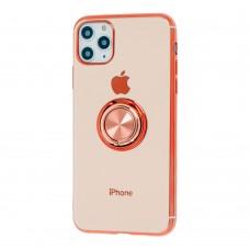 Чехол для iPhone 11 Pro Max SoftRing розовый песок 