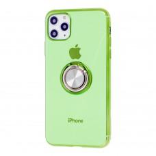 Чехол для iPhone 11 Pro Max SoftRing зеленый