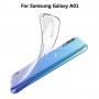 Чехол для Samsung Galaxy A01 (A015) slim силикон прозрачный