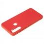 Чехол для Xiaomi Redmi Note 8T Fiber Logo красный