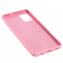 Чохол для Samsung Galaxy A51 (A515) Silicone Full рожевий / pink