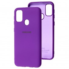 Чехол для Samsung Galaxy M21 / M30s Silicone Full фиолетовый / purple