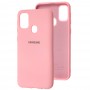 Чохол для Samsung Galaxy M21 / M30s Silicone Full рожевий / pink