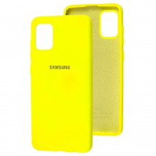 Чохол для Samsung Galaxy A31 (A315) Silicone Full жовтий / flash