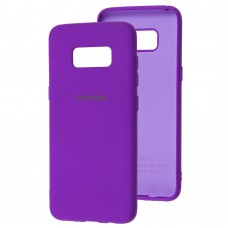 Чехол для Samsung Galaxy S8 (G950) Silicone Full фиолетовый / purple