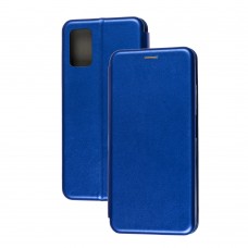 Чехол книжка Premium для Samsung Galaxy A03s (A037) синий