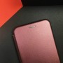 Чехол книжка Premium для Samsung Galaxy A03s (A037) бордовый