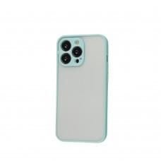 Чехол для iPhone 13 Pro LikGus Totu camera protect бирюзовый