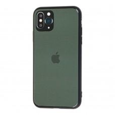Чохол для iPhone X / Xs чорний зелений