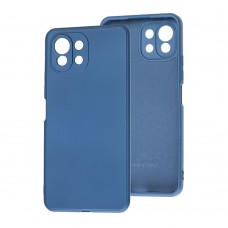 Чехол для Xiaomi Mi 11 Lite Wave camera colorful blue