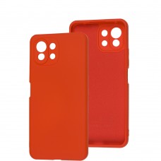 Чехол для Xiaomi Mi 11 Lite Wave camera colorful red