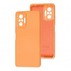 Чехол для Xiaomi Redmi Note 10 Pro Wave colorful персиковый