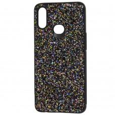 Чехол для Samsung Galaxy A10s (A107) Glitter Crystal черный