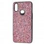 Чохол Samsung Galaxy A10s (A107) Glitter Crystal рожевий