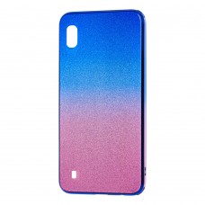 Чохол для Samsung Galaxy A10 (A105) Ambre glass "рожево-блакитний"