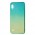 Чехол для Samsung Galaxy A10 (A105) Ambre glass "салатово-бирюзовый"