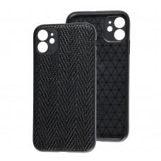 Чехол для iPhone 11 Leather case волна