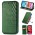 Чехол книга Samsung Galaxy M33 (M336) Getman Cubic зеленый