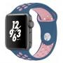 Ремешок для Apple Watch Sport Nike+ 38mm / 40mm сине-розовый