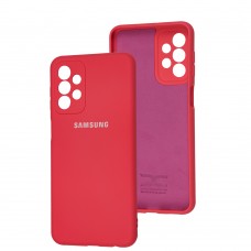 Чехол для Samsung Galaxy A23 Full camera розовый / barbie pink