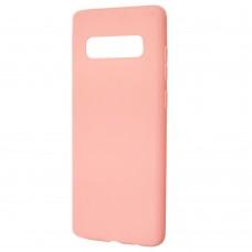 Чехол для Samsung Galaxy S10+ (G975) SMTT розовый