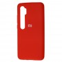 Чехол для Xiaomi Mi Note 10 / Mi Note 10 Pro Silicone Full красный 