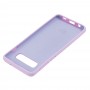 Чехол для Samsung Galaxy S10 (G973) Silicone Full светло-фиолетовый