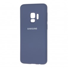 Чохол для Samsung Galaxy S9 (G960) Silicone Full лавандовий сірий