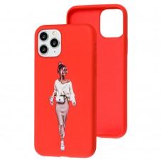 Чехол для iPhone 11 Pro Art case красный