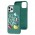 Чехол для iPhone 11 Pro Art case темно-зеленый