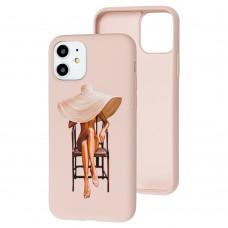 Чехол для iPhone 11 Art case розовый песок