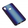 Чехол для Samsung Galaxy A10s (A107) Twist glass "голубой" 