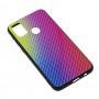 Чохол для Samsung Galaxy M21 / M30s Carbon Gradient Hologram "бузковий"