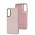 Чехол для Samsung Galaxy S21 FE (G990) Wave Plump pink sand