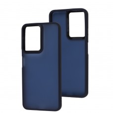 Чехол для Xiaomi Poco X5 / Note 12 5G Lyon Frosted navy blue