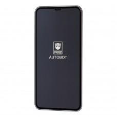 Защитное стекло для iPhone Xr / 11 Prime Autobot черное