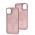Чохол для iPhone 11 Space color MagSafe рожевий