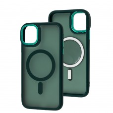 Чехол для iPhone 11 Space color MagSafe зеленый