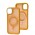 Чехол для iPhone 11 Space color MagSafe желтый