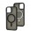 Чохол для iPhone 12 / 12 Pro Space color MagSafe чорний