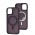 Чохол для iPhone 12 / 12 Pro Space color MagSafe фіолетовий