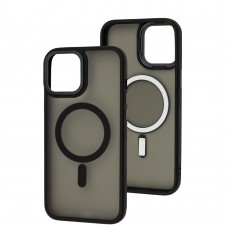 Чехол для iPhone 12 Pro Max Space color MagSafe черный