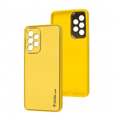 Чехол для Samsung Galaxy A33 (A336) Leather Xshield yellow