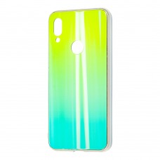 Чехол для Xiaomi Redmi Note 7 Aurora glass мятный