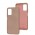 Чехол для Xiaomi Poco M3 Silicone Full розовый / pink sand